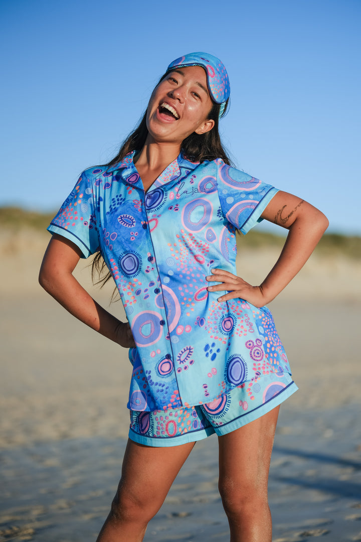 Ocean Dream- Gurra Guyi Cotton PJ Set