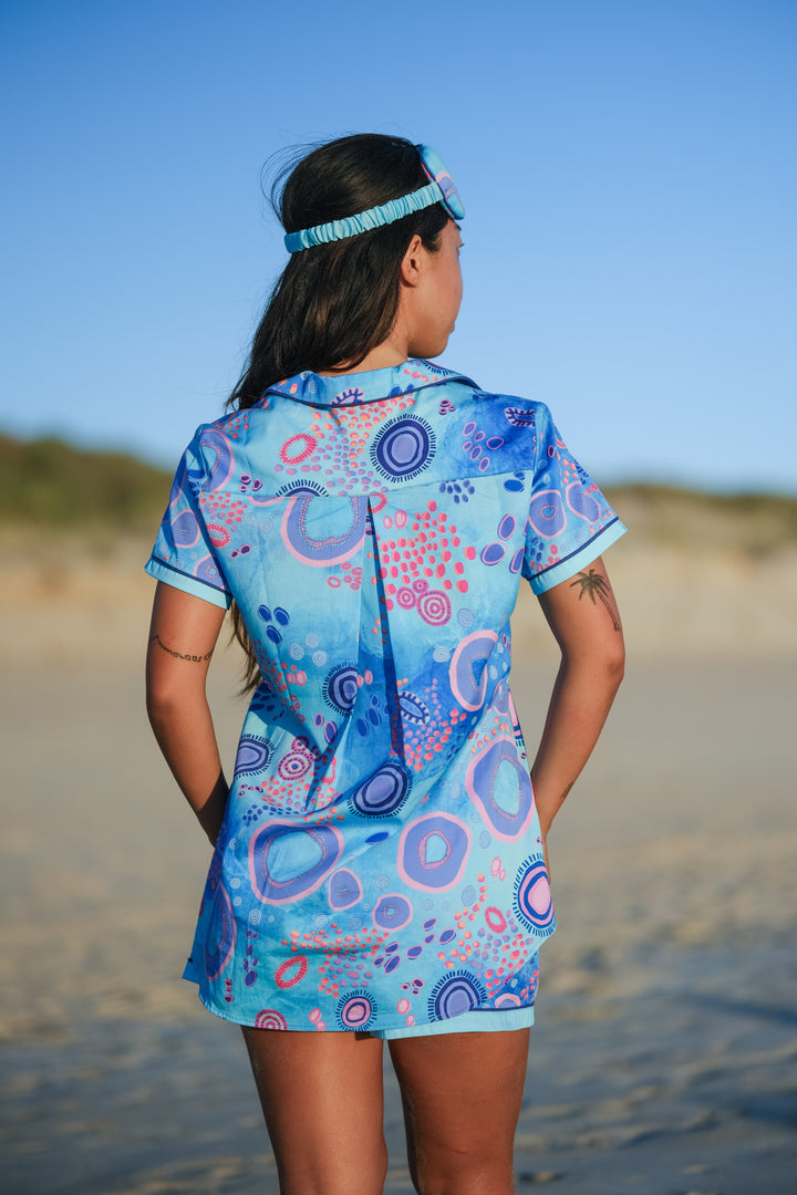 Ocean Dream- Gurra Guyi Cotton PJ Set